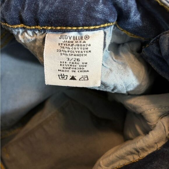 JUDY BLUE denim jeans 3/26 3 / 26 skinny fit - Picture 5 of 6
